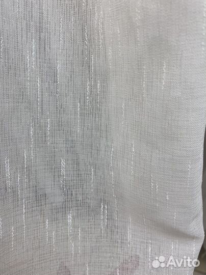 Тюль лен, три вида