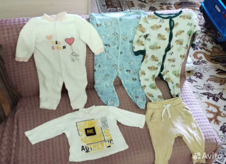 Вещи пакетом 6-9 месяцев