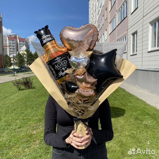 Букет из воздушных шаров