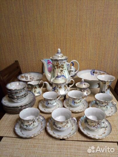 Чайный сервиз СССР фарфор