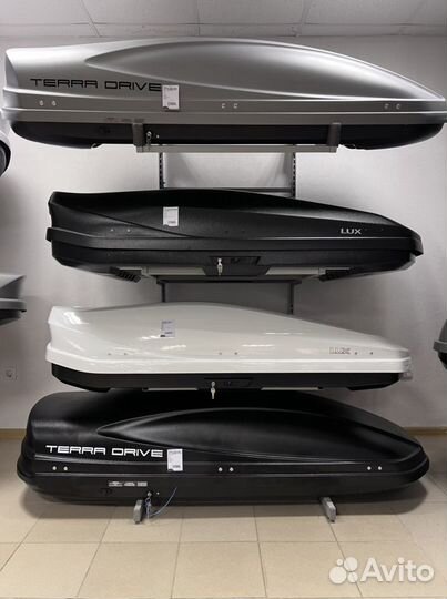 Бокс LUX irbis белый глянцевый 450L двусторонний