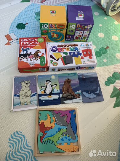 Пазвивающие игры, пазлы для детей