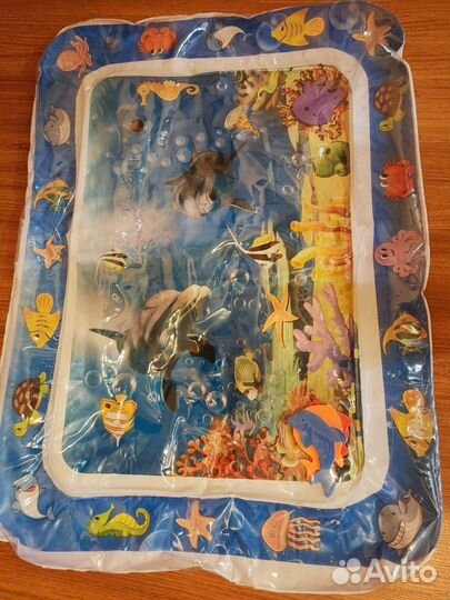 Детский водный коврик и водный круг для купания