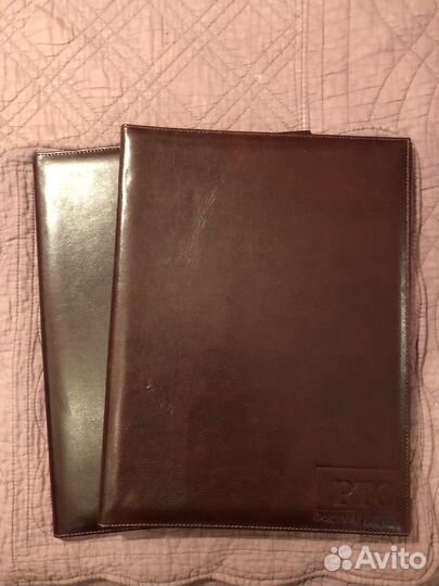 Кожаные папки 2 шт для официальных событий