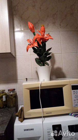 Светильник из изолона