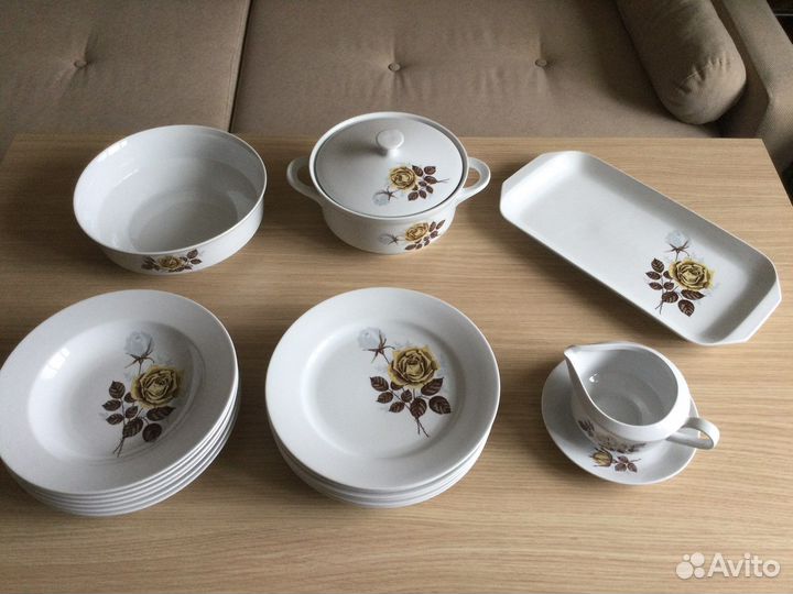 Столовый сервиз гдр Kahla