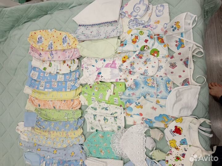 Вещи пакетов для новорожденных макс 62см