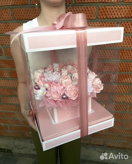 Букет цветов из мыла