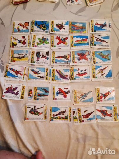 Вкладыши от жвачек