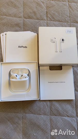 Наушники apple airpods (2-поколения)