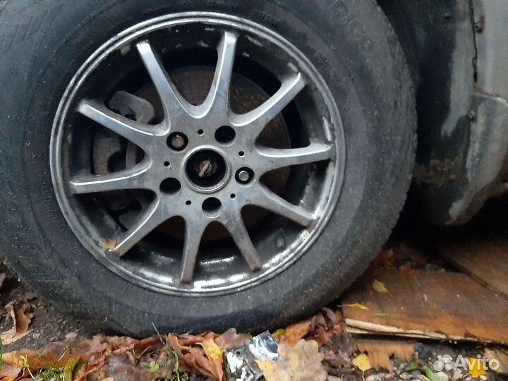 Литые диски додж караван 15 радиус