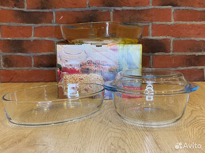 Набор стеклянной посуды