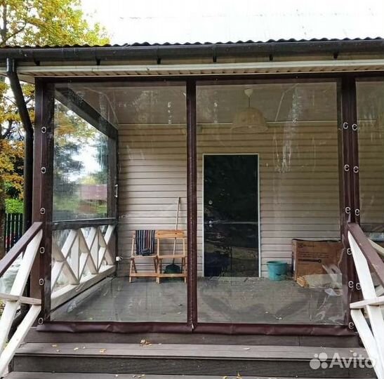 Мягкие окна для веранды