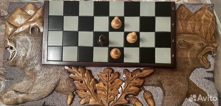 Шахматы ручной работы