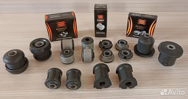 Сайлентблоки ваз 2190-2191, 2192, 2194 (стаб.24мм)