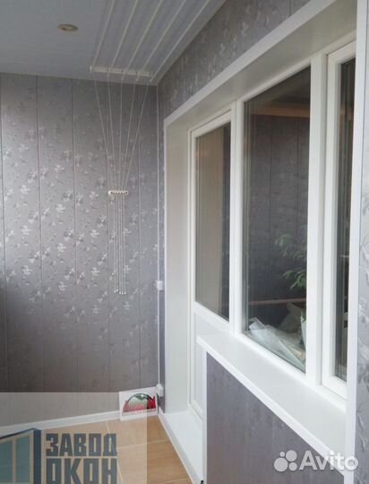 Остекление балконов и лоджий, отделка балкона