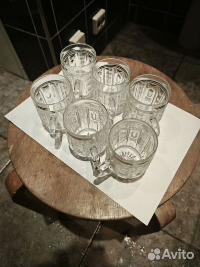 Хрустальные бокалы СССР