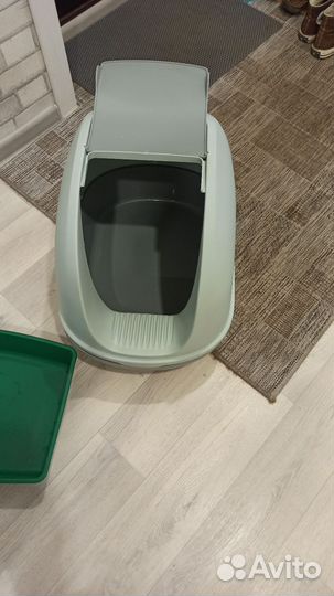 Закрытый лоток для кошек большой