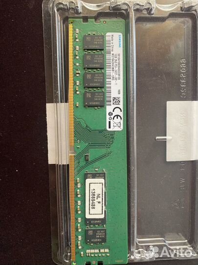 Модуль памяти Samsung DDR4 dimm 16GB M378A2K43BB