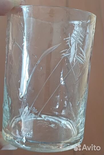 Стаканы тонкое стекло СССР