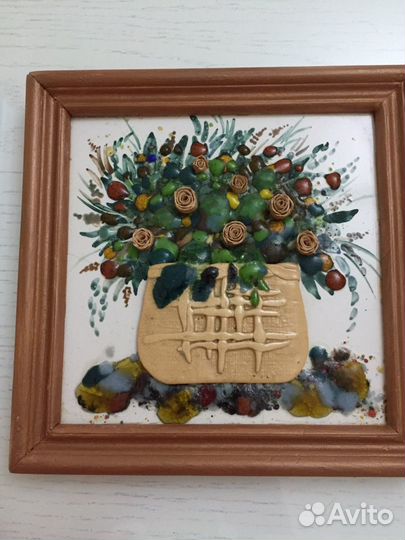 Картина из керамики