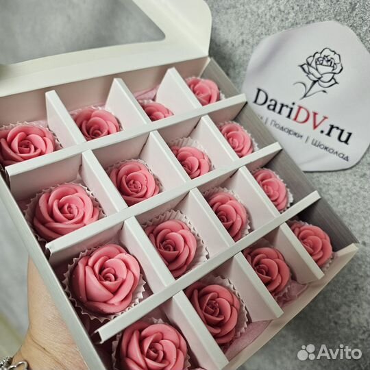 Розы из шоколада арт. 5612