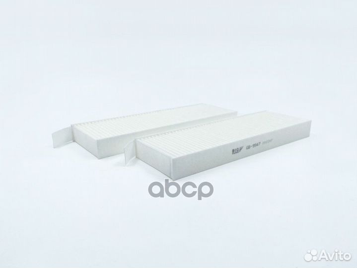 Фильтр салона (комп 2шт) BIG Filter 806 ELH4431