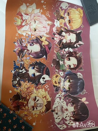 Плакаты 2шт постеры аниме