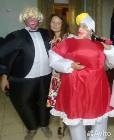 6 надувных костюмов для веселых праздников