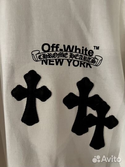 Футболка Chrome Hearts OFF white