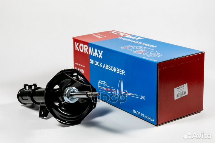 Стойка газомасляная передняя правая /338026