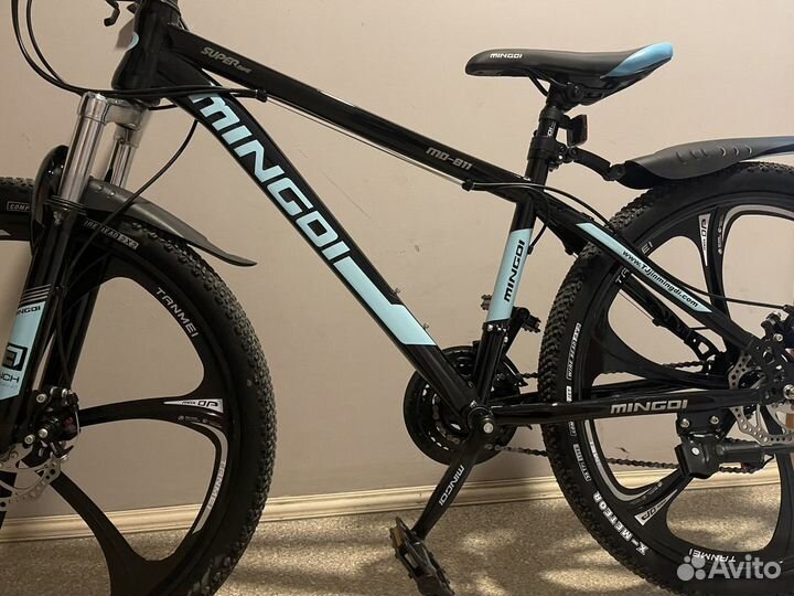 Велосипед на литых дисках