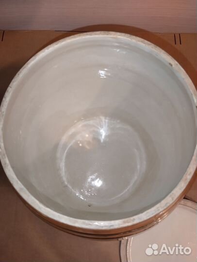 Бочонок и кастрюля керамические