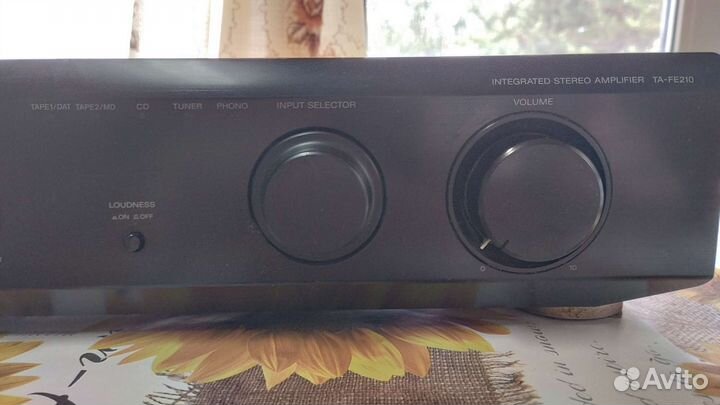 Усилитель Sony ta-fe210