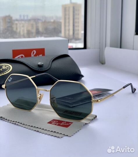 Очки ray ban octagon