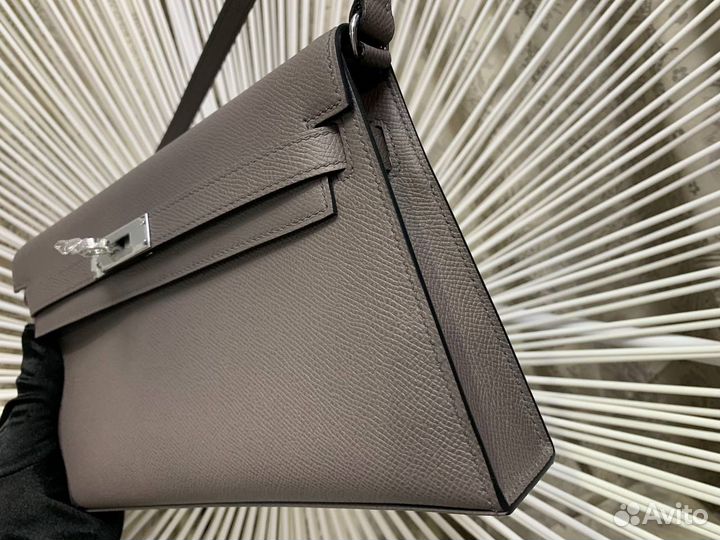 Сумка Hermes Kelly Elan Gray