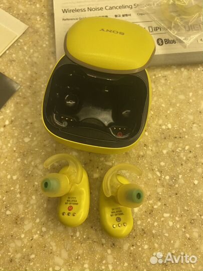 Беспроводные наушники sony bc wfsp 700n