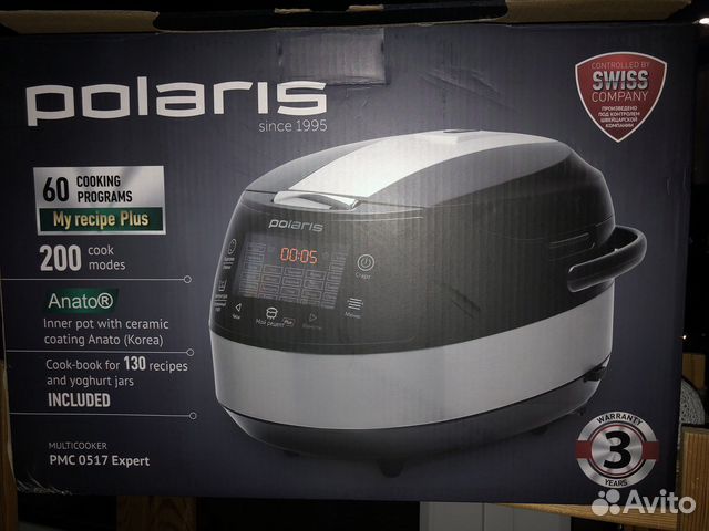 Мультиварка polaris pmc 0517 PMS Expert новая