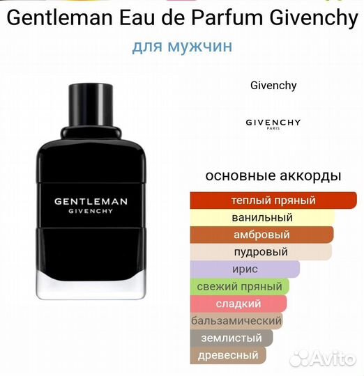 Givenchy Gentleman Eau de Parfum 35 ml Тестер