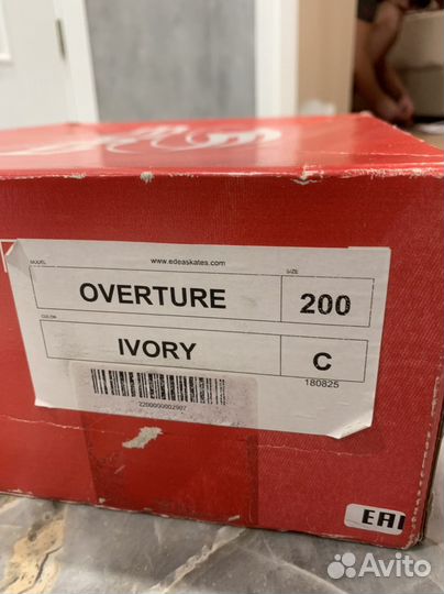 Фигурные коньки edea overture 200