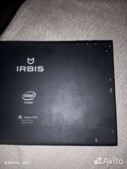 Планшет irbis tw43