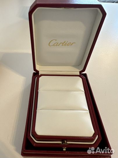 Коробка от обручальных колец Cartier