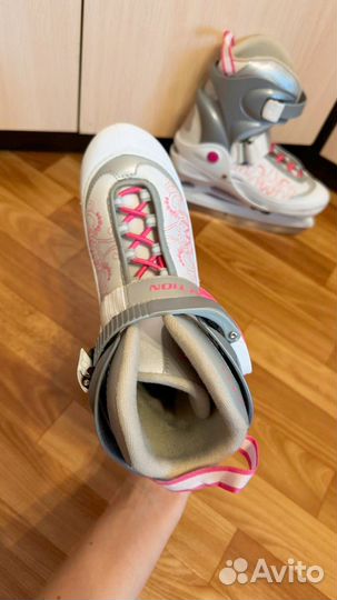 Продам раздвижные коньки на девочку 34-37