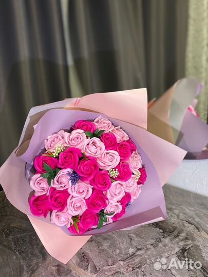 Мыльные букеты на заказ