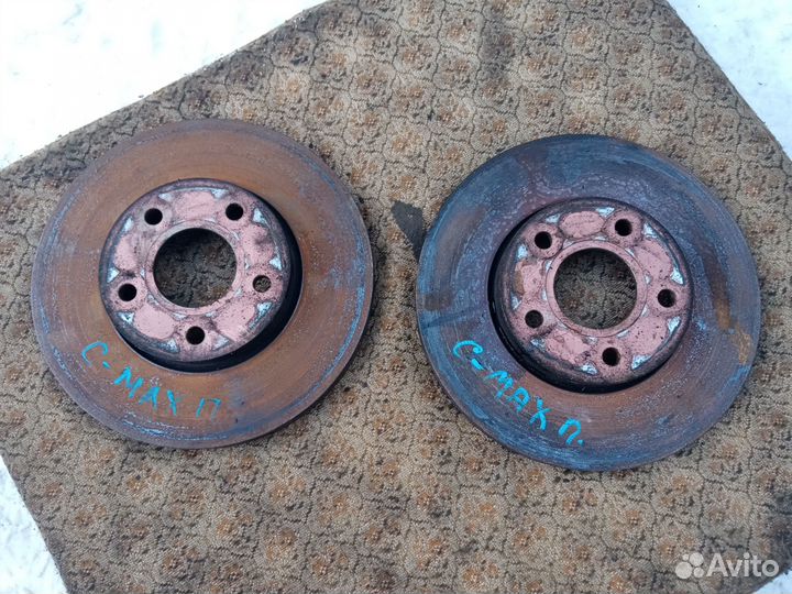 Диски тормозные передние на Форд Ц-Макс 2005г