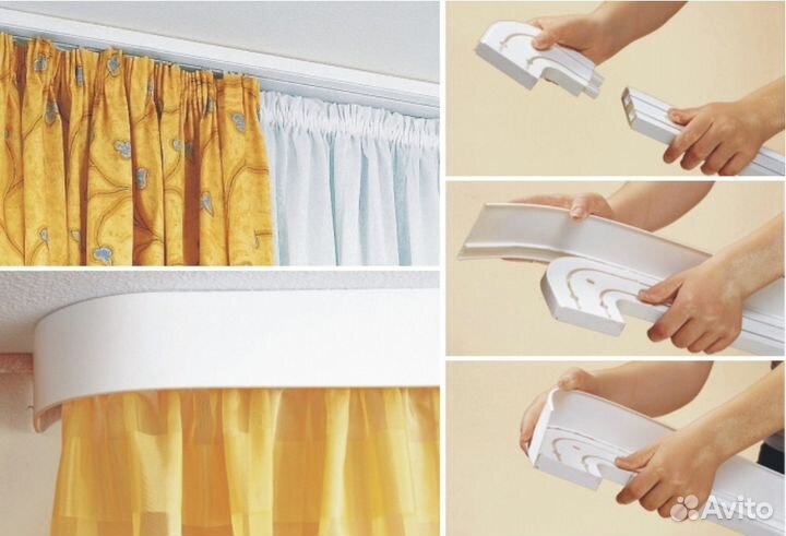 Карниз потолочный 2,6 м, декоративная планка