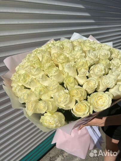 Роза белая с доставкой