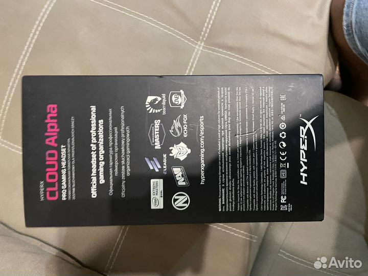 Наушники hyperx cloud alpha