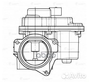 Клапан EGR (рециркуляции выхл. газов) для а/м V