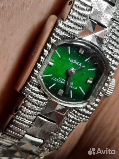 Часы женские механические чайка СССР